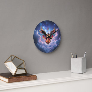 Horloge Ronde Symphonie des Cieux au Clair de Lune