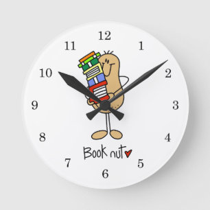 Horloge Ronde T-shirts et cadeaux pour amoureux de livres