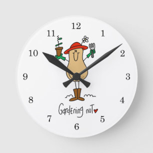 Horloge Ronde T-shirts et cadeaux pour passionnés de jardinage