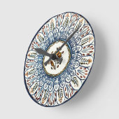 Horloge Ronde Talavera Dos (Angle)