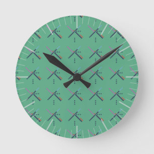 Horloge Ronde Tapis aéroport PDX