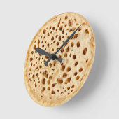 Horloge Ronde Tapis blanc (Angle)