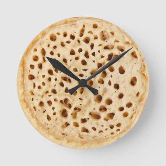 Horloge Ronde Tapis blanc (Recto)