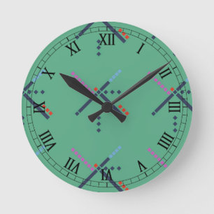 Horloge Ronde Tapis d'aéroport de PDX