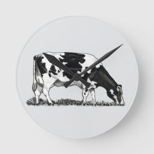 Horloge Ronde Tapis de souris