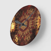 Horloge Ronde Tapis Oriental (Angle)