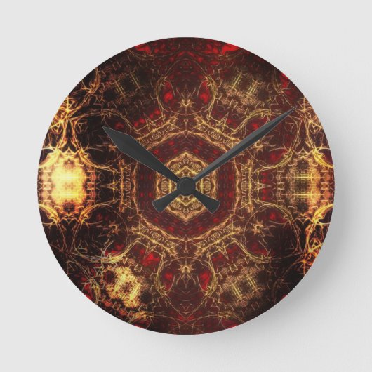 Horloge Ronde Tapis Oriental (Recto)