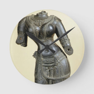 Horloge Ronde Tara, Nalanda, le Bihar, dynastie de Pala (pierre)