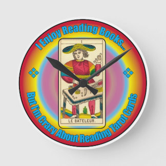 Horloge Ronde Tarot Lover's Wall Clock