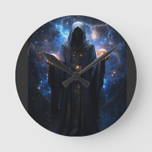 Horloge Ronde Tasse Mystique Magicien - Tasse de café Mage Cosmi