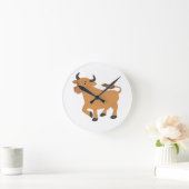 Horloge Ronde Taureau (Maison)
