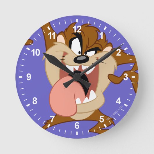 Horloge Ronde TAZ | Sticking his Tongue Out (Recto)