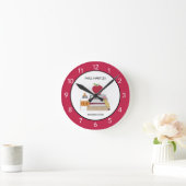 Horloge Ronde Teacher Classroom (Maison)