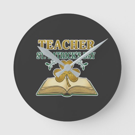 Horloge Ronde Teacher & Student Class of 2026 - Knowledge is Lig (Recto)