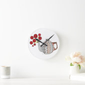Horloge Ronde Teapot clock (Maison)