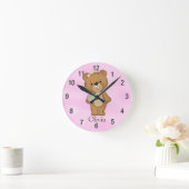 Horloge Ronde Teddy Bear (Maison)