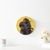 Horloge Ronde Teddy With Tie Graphic (Maison)