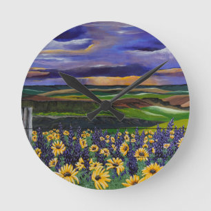 Horloge Ronde Tempête estivale