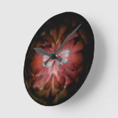 Horloge Ronde Tempête (rouge) (Angle)