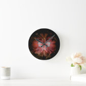 Horloge Ronde Tempête (rouge) (Maison)