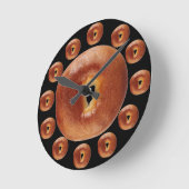 Horloge Ronde Temps bagel (Angle)