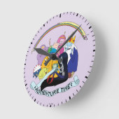 Horloge Ronde Temps d'aventure | Graphique de groupe BMO (Angle)