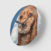 Horloge Ronde Temps de Bath (Angle)