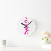 Horloge Ronde Temps de Zouk (Maison)