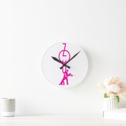 Horloge Ronde Temps de Zouk (Maison)