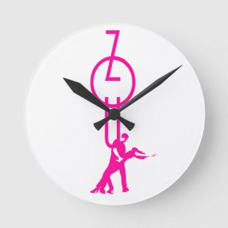 Horloge Ronde Temps de Zouk