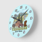Horloge Ronde Tennessee (Angle)