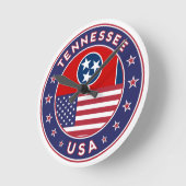 Horloge Ronde Tennessee (Angle)