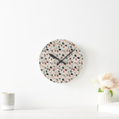 Horloge Ronde Terrazzo (Maison)