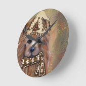 HORLOGE RONDE TERRIER AUSTRALIEN (Angle)