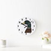 Horloge Ronde Tête Mallard Drake (Maison)