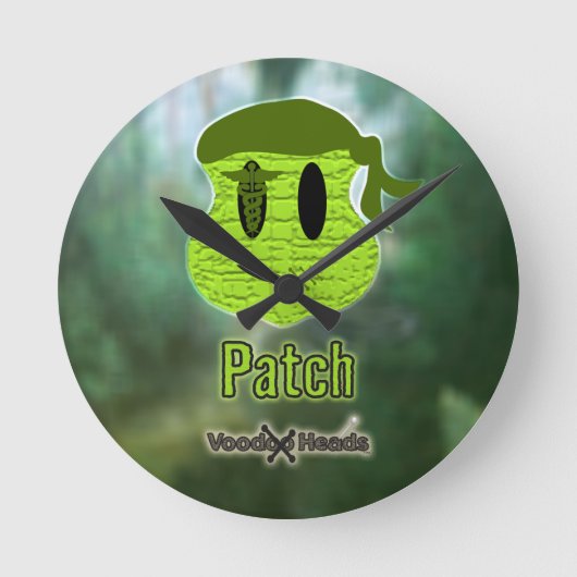 Horloge Ronde Têtes vaudou ~ Marais (Recto)