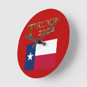 HORLOGE RONDE TEXAS (Angle)