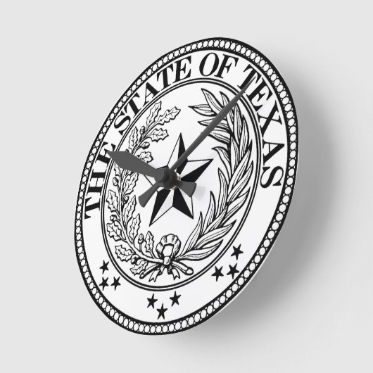 Horloge Ronde Texas Wall Clock (Angle)