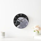 Horloge Ronde The African Gray Parrot (Maison)