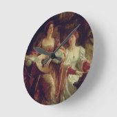 Horloge Ronde The Duet (Angle)