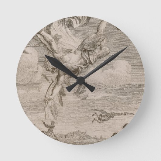 Horloge Ronde The Fall of Icarus, 1731 (Recto)