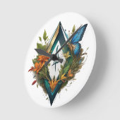 Horloge Ronde the forest song-2 (Angle)