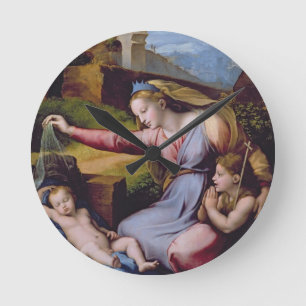 Horloge Ronde The Madonna of the Blue Diadem or The Madonna of t