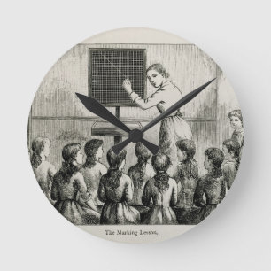 Horloge Ronde 'The Marking Lesson', illustration from 'A Manual