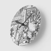 Horloge Ronde The Mint, after a woodcut in 'De'Institution de (Angle)