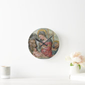 Horloge Ronde The Nativity, c.1460 (painted terracotta) (Maison)