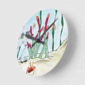 Horloge Ronde The optician (Angle)