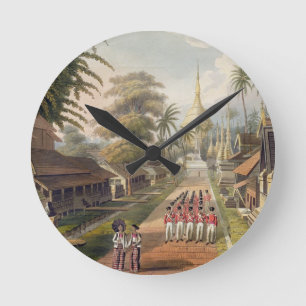 Horloge Ronde The Principal Approach to the Great Dagon Pagoda a