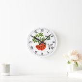 Horloge Ronde The Ruby Throated (Maison)