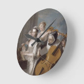 Horloge Ronde The Sense of Hearing, c.1744-7 (oil on canvas) (Angle)